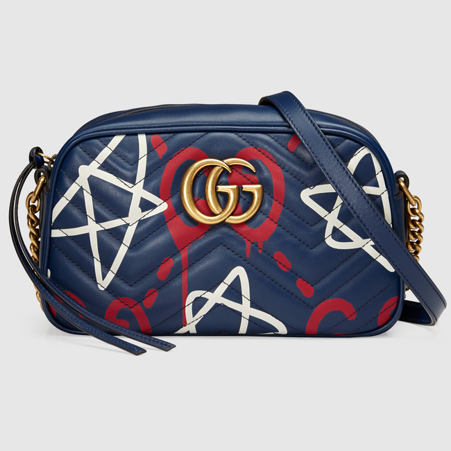 Gucci GG Marmont GucciGhost shoulder bag 447632 DSSAT 4179