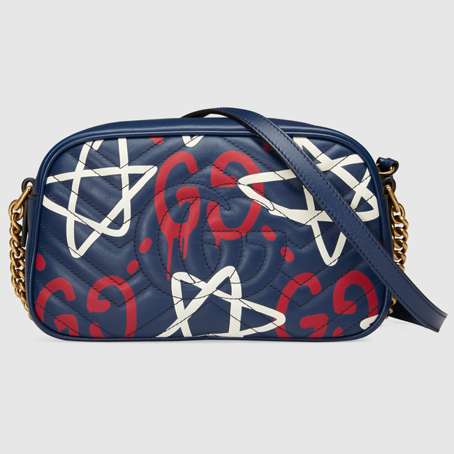 Gucci GG Marmont GucciGhost shoulder bag 447632 DSSAT 4179