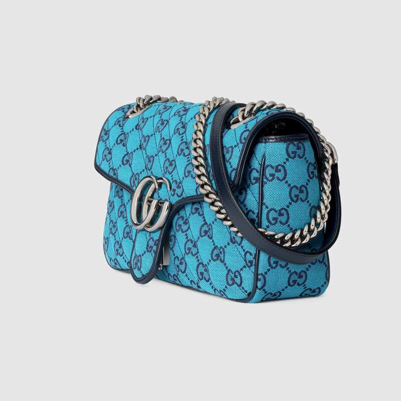 Gucci GG Marmont Multicolor small shoulder bag 443497 2UZCN 4164