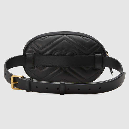 Gucci GG Marmont animal studs leather belt bag 491294 DTDNT 1000