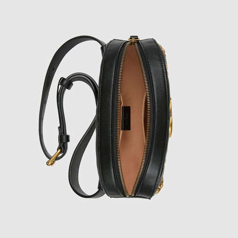 Gucci GG Marmont animal studs leather belt bag 491294 DTDNT 1000