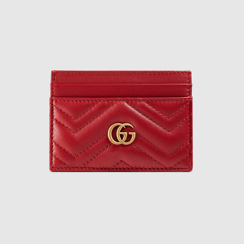 Gucci GG Marmont card case 443127 DRW1T 6433