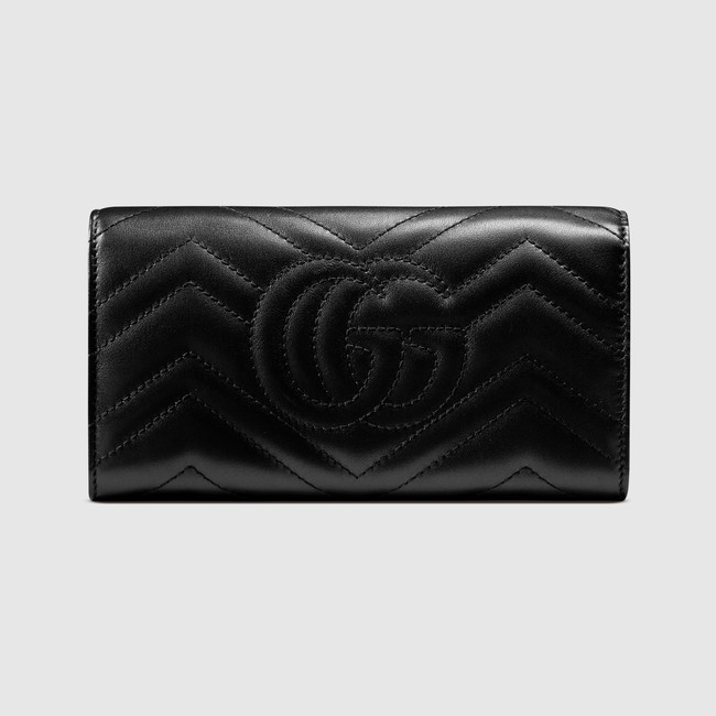 Gucci GG Marmont continental wallet 443436 DRW1T 1000