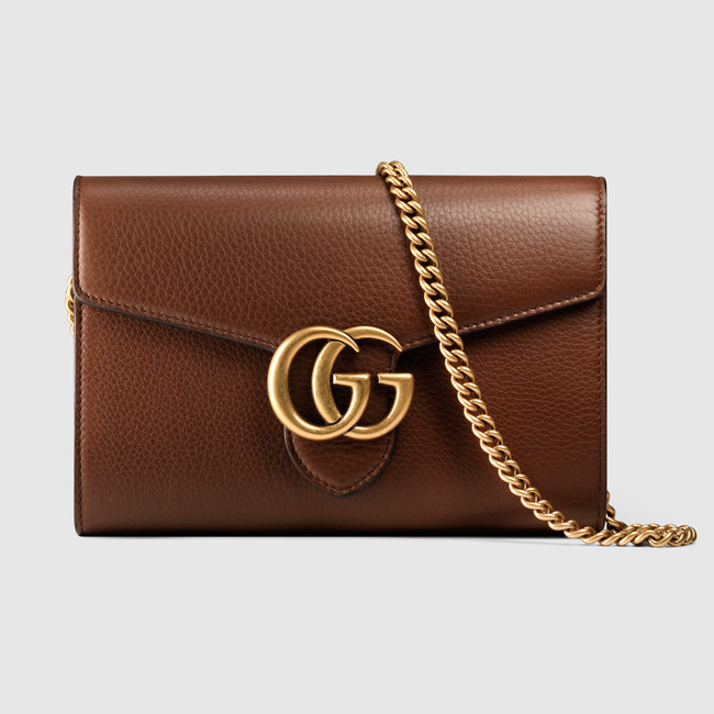 Gucci GG Marmont leather mini chain bag 401232 A7M0T 2548