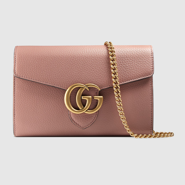 Gucci GG Marmont leather mini chain bag 401232 A7M0T 6813