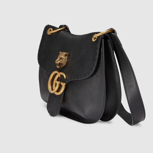 Gucci GG Marmont leather shoulder bag 409154 A7M0T 1000