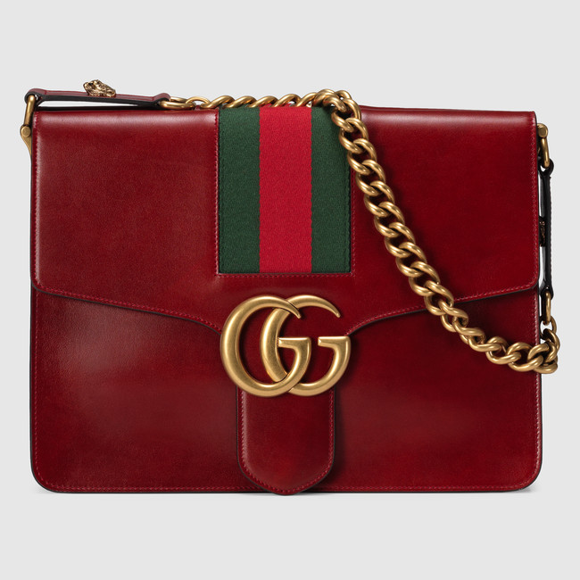 Gucci GG Marmont leather shoulder bag 421889 C8U1T 8619