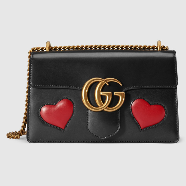 Gucci GG Marmont leather shoulder bag 431777 CDZIT 8482