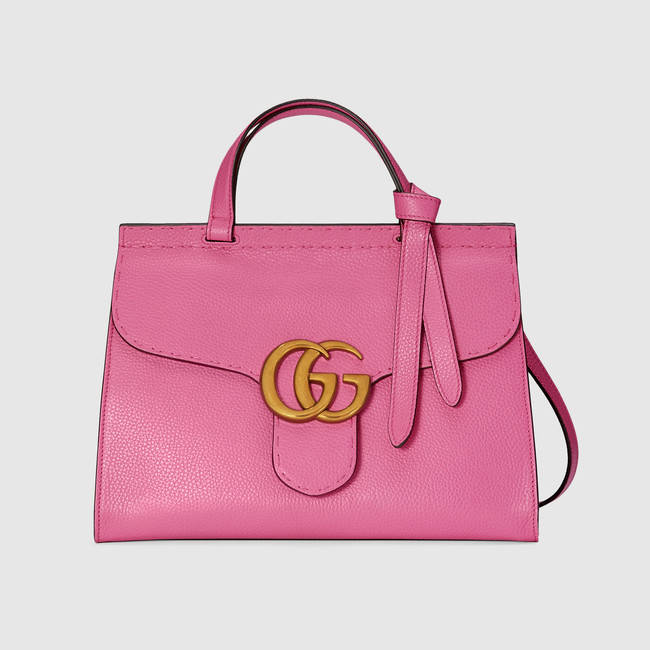 Gucci GG Marmont leather top handle 421890 A7M0T 5609