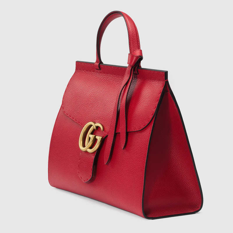 Gucci GG Marmont leather top handle bag 418702 A7M0T 6339