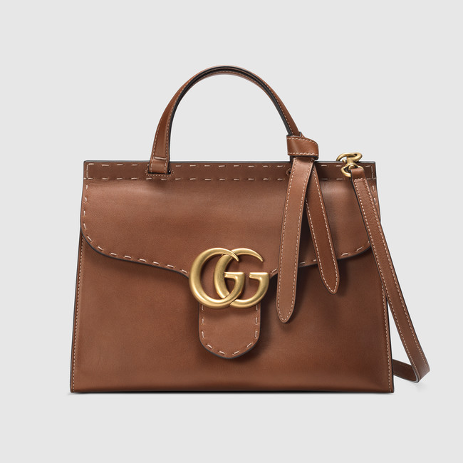 Gucci GG Marmont leather top handle bag 421890 CWJ0T 2535