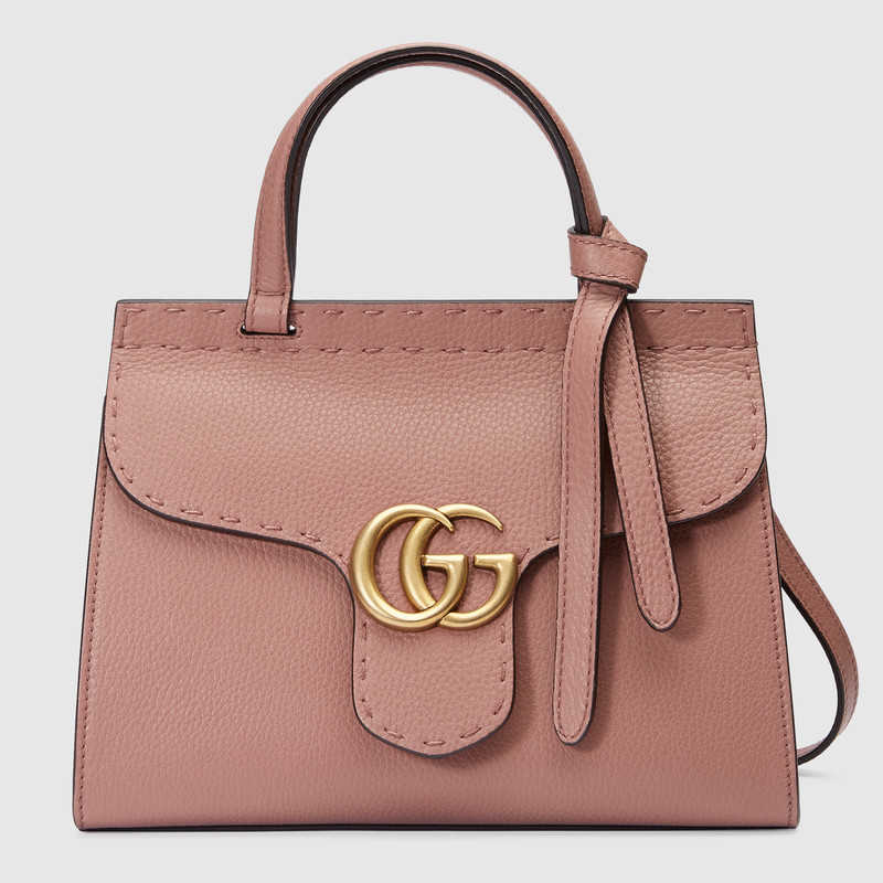 Gucci GG Marmont leather top handle mini bag 442622 A7M0T 6813