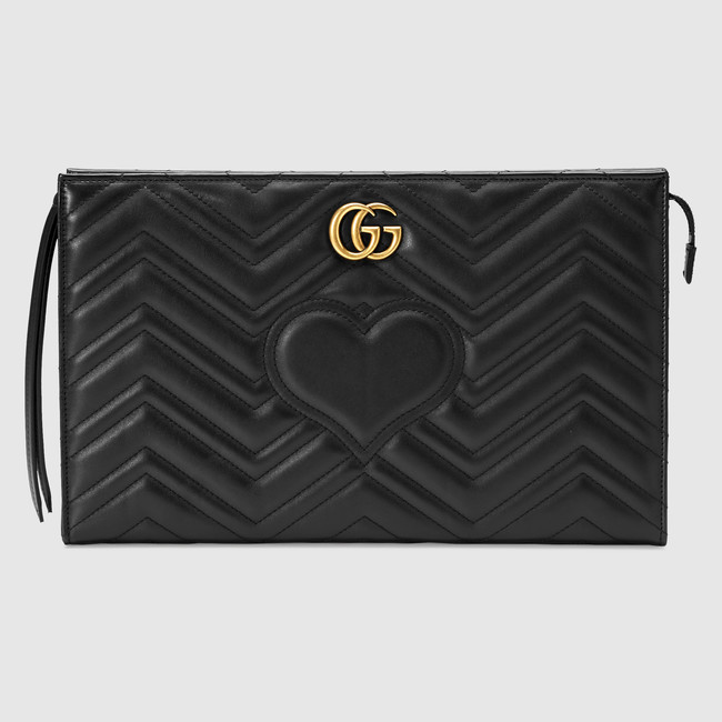 Gucci GG Marmont matelasse clutch 448450 DRW2T 1000