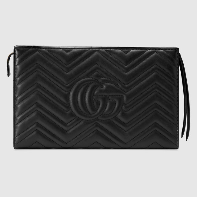 Gucci GG Marmont matelasse clutch 448450 DRW2T 1000