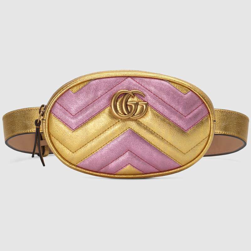 Gucci GG Marmont matelasse leather belt bag 476434 0U1ZC 8088