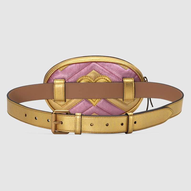 Gucci GG Marmont matelasse leather belt bag 476434 0U1ZC 8088