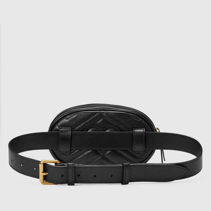 Gucci GG Marmont matelasse leather belt bag 476434 DSVRT 1000