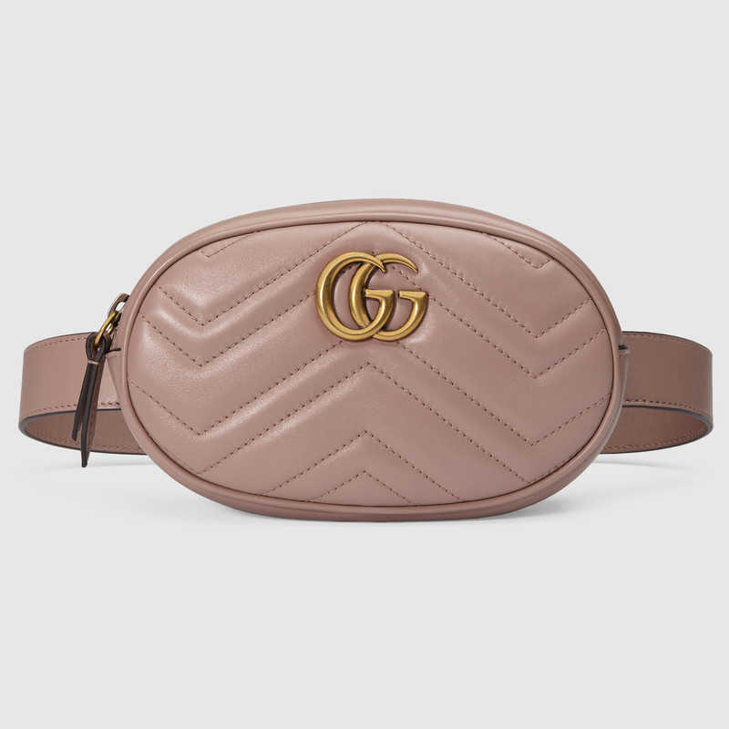 Gucci GG Marmont matelasse leather belt bag 476434 DSVRT 5729