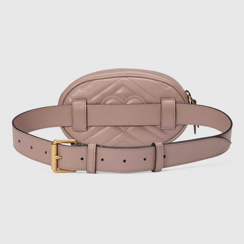 Gucci GG Marmont matelasse leather belt bag 476434 DSVRT 5729