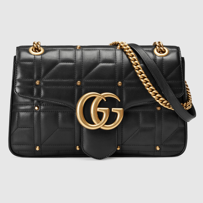 Gucci GG Marmont matelasse shoulder bag 443496 DRWAT 1000