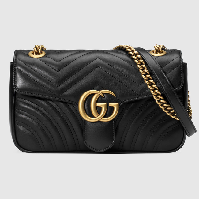 Gucci GG Marmont matelasse shoulder bag 443497 DRW3T 1000