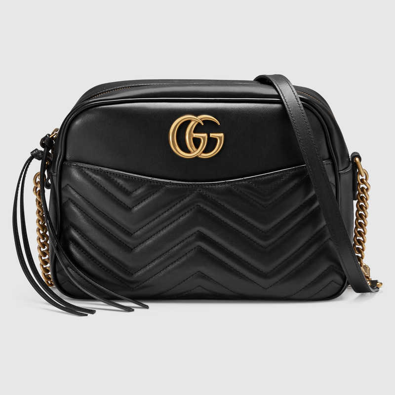 Gucci GG Marmont matelasse shoulder bag 443499 DRW1T 1000