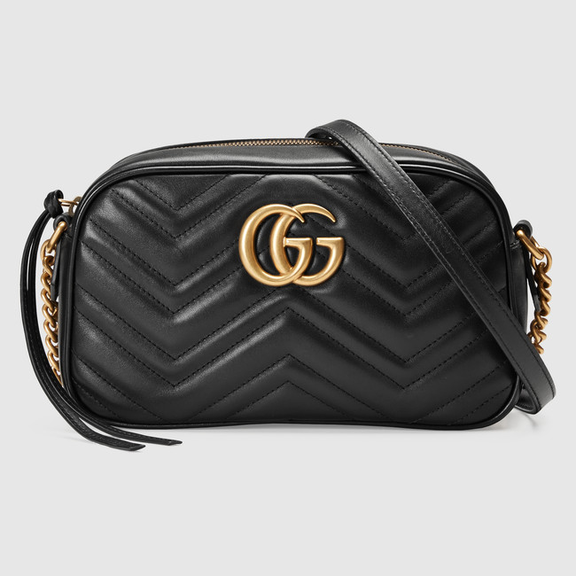 Gucci GG Marmont matelasse shoulder bag 447632 DRW1T 1000