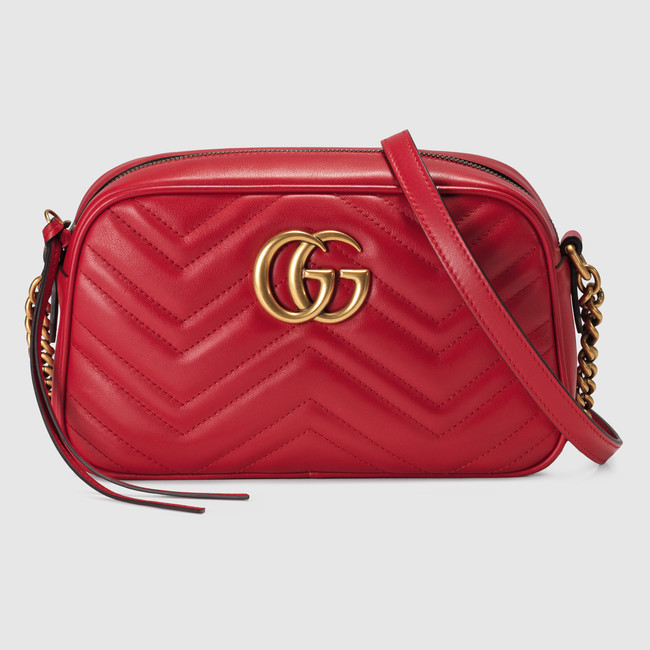 Gucci GG Marmont matelasse shoulder bag 447632 DRW1T 6433