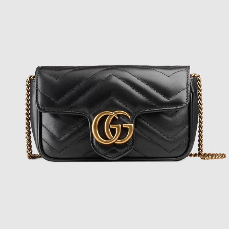 Gucci GG Marmont matelasse super mini bag 476433 DTDCT 1000