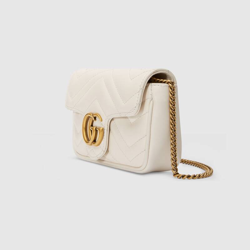 Gucci GG Marmont matelasse super mini bag 476433 DTDCT 9022