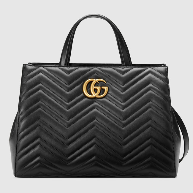 Gucci GG Marmont matelasse top handle bag 443505 DTD1T 1000