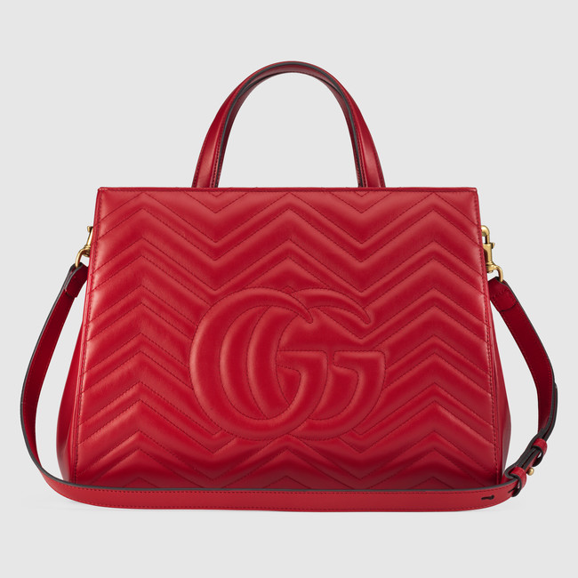 Gucci GG Marmont matelasse top handle bag 443505 DTD1T 6433