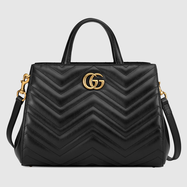 Gucci GG Marmont matelasse top handle bag 448054 DTD1T 1000