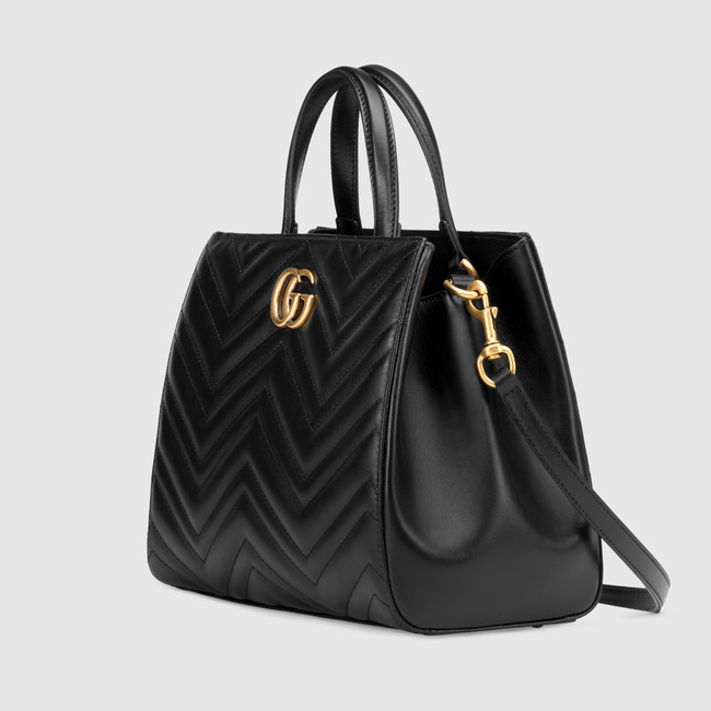 Gucci GG Marmont matelasse top handle bag 448054 DTD1T 1000