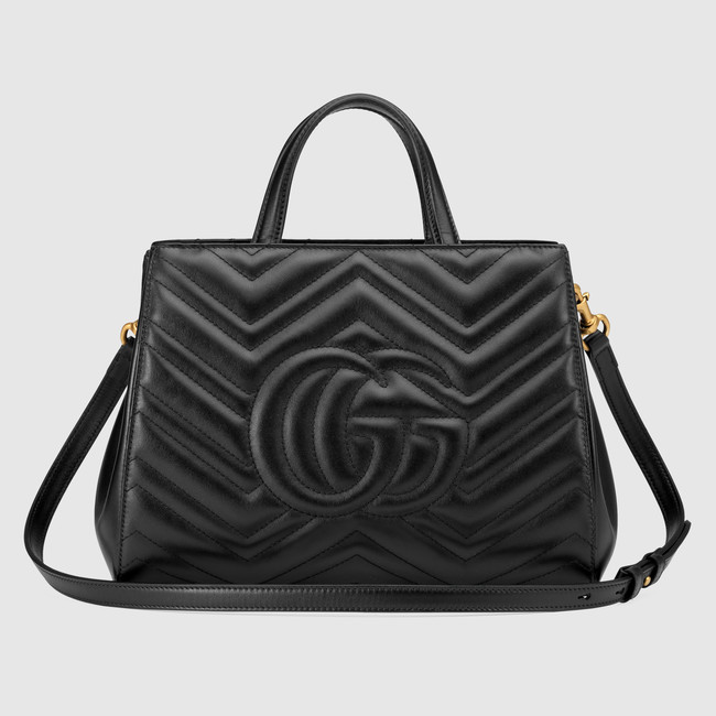 Gucci GG Marmont matelasse top handle bag 448054 DTD1T 1000