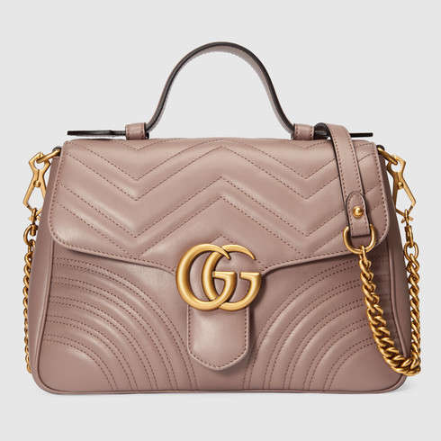 Gucci GG Marmont matelasse top handle bag 498110 DTDIT 5729