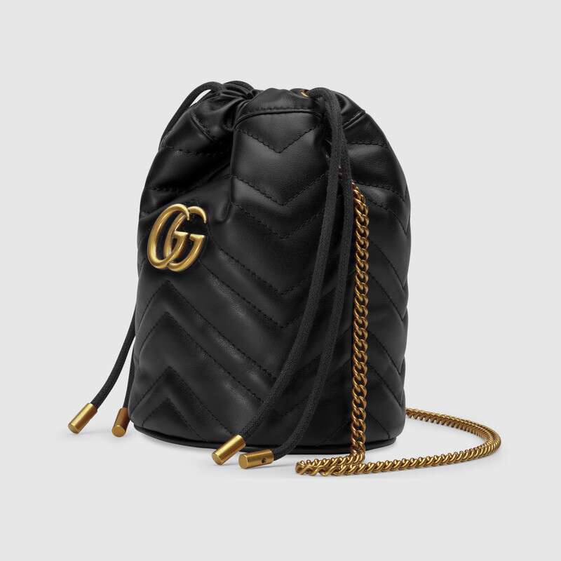 Gucci GG Marmont mini bucket bag 575163 DTDRT 1000