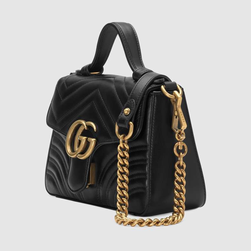 Gucci GG Marmont mini top handle bag 547260 DTDIT 1000