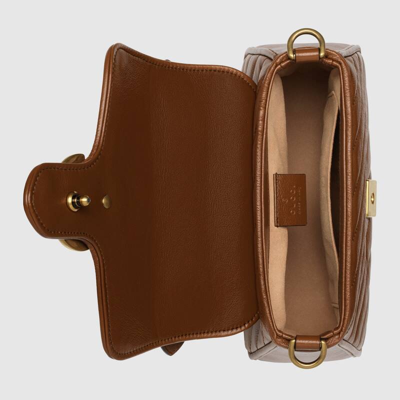 Gucci GG Marmont mini top handle bag 583571 0OLFT 2535