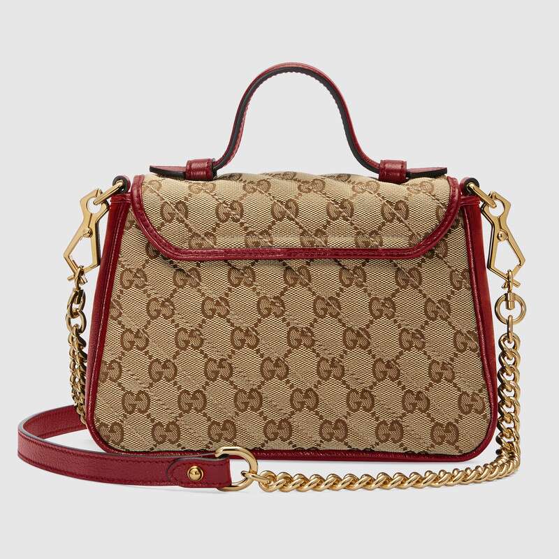 Gucci GG Marmont mini top handle bag 583571 HVKEG 8561