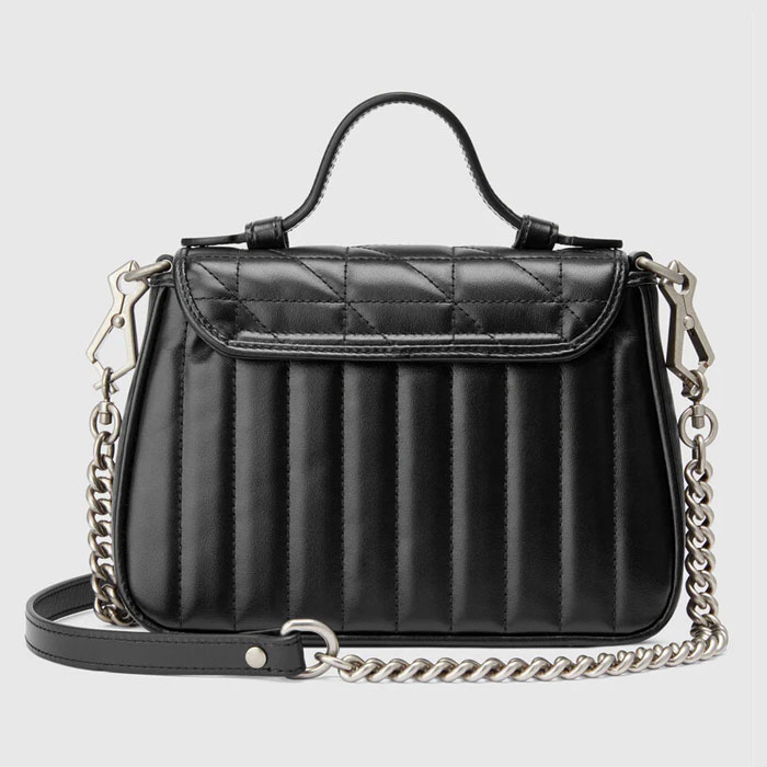 Gucci GG Marmont mini top handle bag 583571 UM8AN 1000