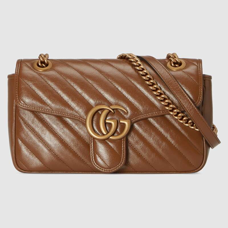 Gucci GG Marmont small matelasse shoulder bag 443497 0OLFT 2535