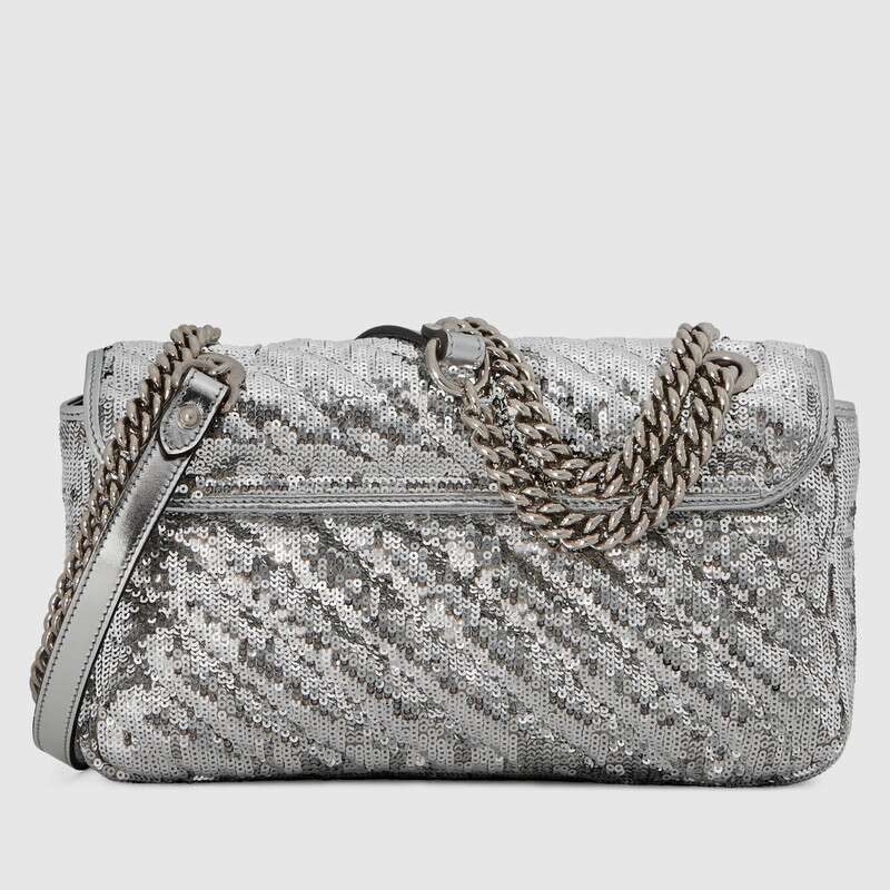 Gucci GG Marmont small sequin shoulder bag 443497 9SYXP 1297