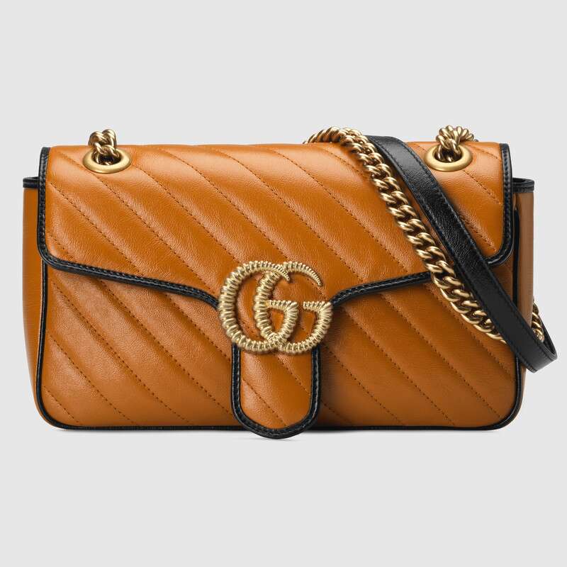 Gucci GG Marmont small shoulder bag 443497 0OLFX 2266