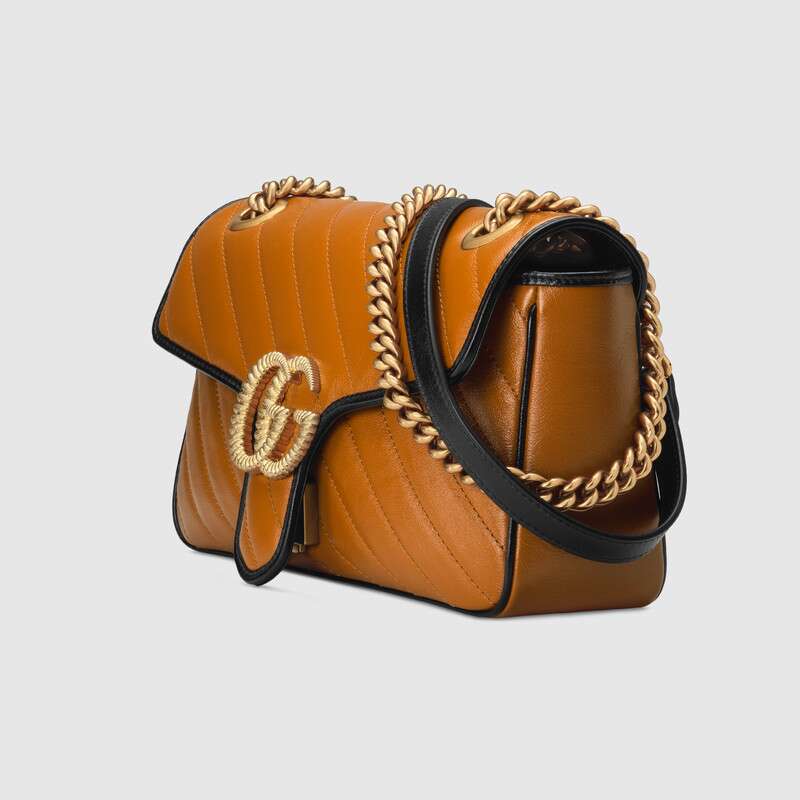 Gucci GG Marmont small shoulder bag 443497 0OLFX 2266