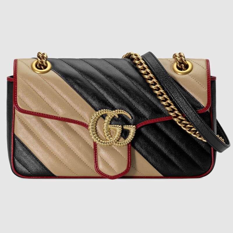 Gucci GG Marmont small shoulder bag 443497 0OLOX 9689