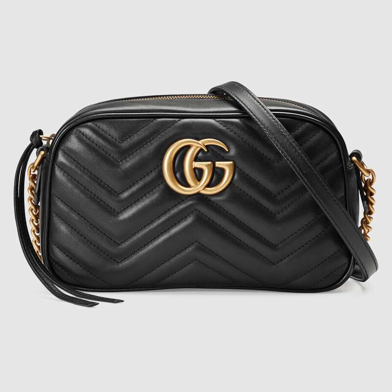 Gucci GG Marmont small shoulder bag 447632 DTD1T 1000