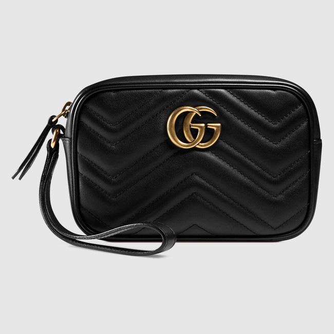 Gucci GG Marmont wrist wallet 443438 DRW1T 1000