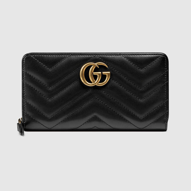 Gucci GG Marmont zip around wallet 443123 DRW1T 1000