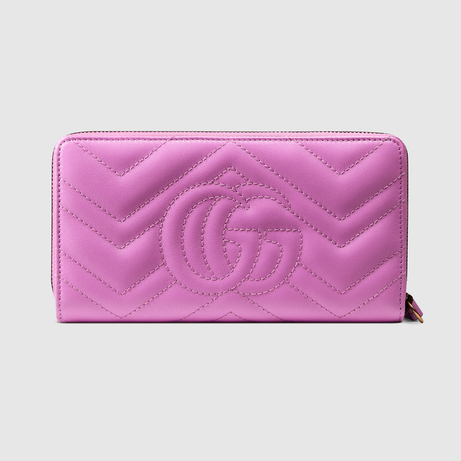 Gucci GG Marmont zip around wallet 443123 DRW1T 5554